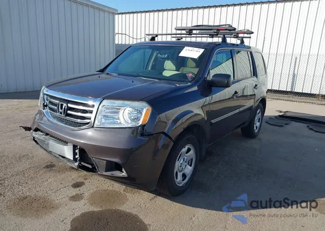 2014 Honda Pilot Lx z USA, uszkodzony, nr VIN 5FNYF3H2XEB012108